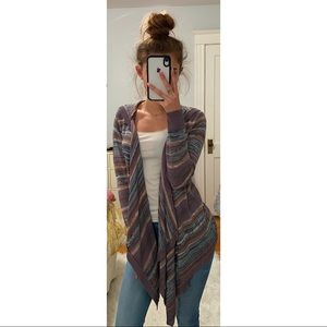 Striped cardigan